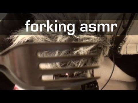 relaxing forking asmr