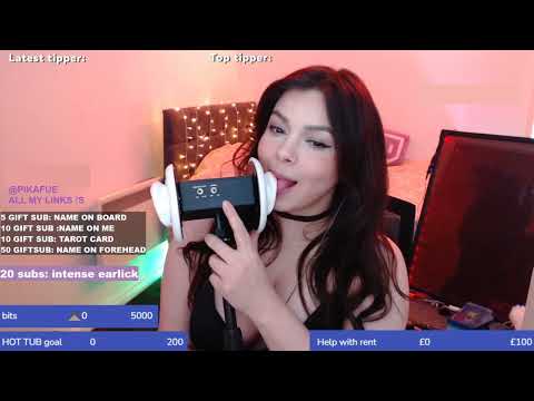 ASMR EYE CONTACT EAR LICKS💦2022-01-07
