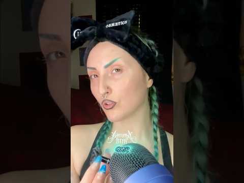 🥀🦇GRWM ASMR🦇🥀 #asmr #asmrtingles #gothbeauty #curstkosmetics