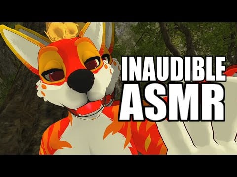 [Furry ASMR] Very close inaudible/unintelligible whispers ❤️