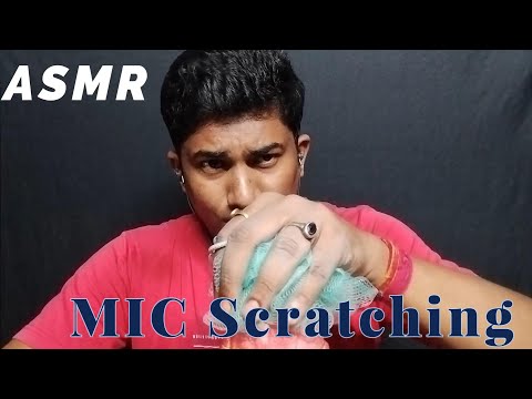 asmr mic scratching sound to relax