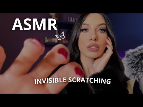 ASMR PER DORMIRE - SCRATCHING RILASSANTE INVISIBILE SUL TUO VISO