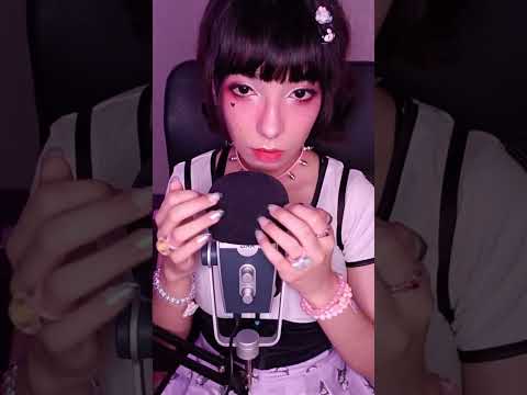 ASMR arranhando microfone binaural #shortvideo #shorts #shortasmr