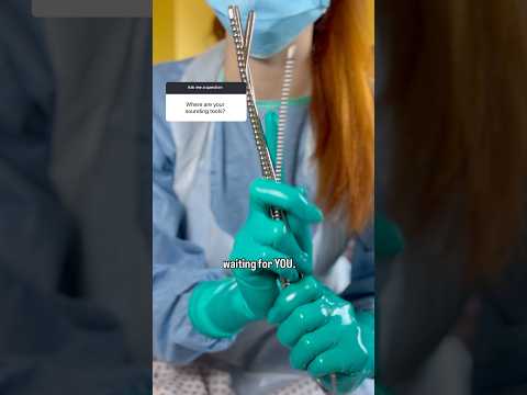 Don’t worry. Everything is in place #medicalexam #nurse #medicalgloves #roleplay