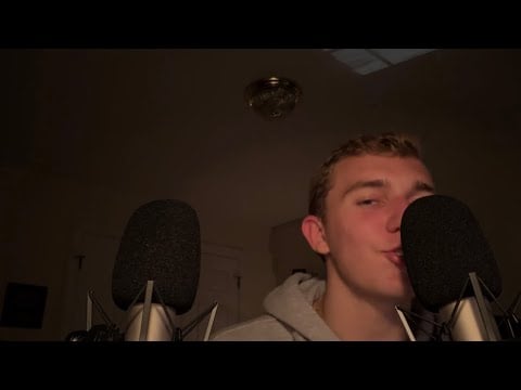 Asmr ear to ear mouth sounds for tingles