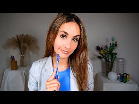 Dottoressa ti esamina per ADHD👩‍⚕️ | ASMR ITA | ADHD Exam ✧ Roleplay