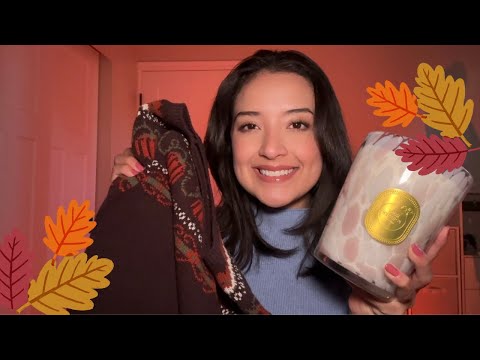 ASMR | Cozy fall haul 🤎🍂