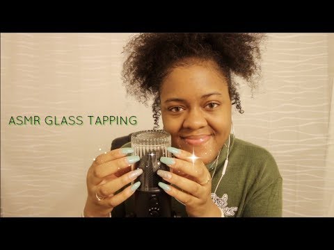 ASMR Binaural Glass Tapping ~