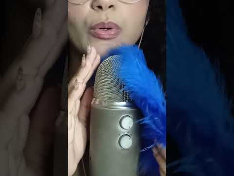 ASMR- Pena no mic  e na tela