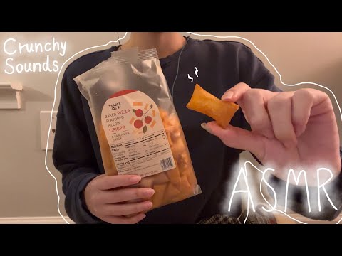 ASMR｜CRISPY CRUNCHY Eating Sounds｜Baked Pillow Crisps