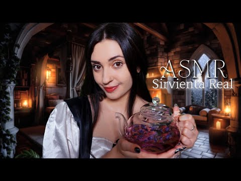 ASMR Sirvienta Real te prepara para el BAILE 👑 ASMR ROLEPLAY