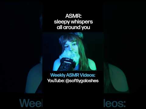 shhhh relaaaax... it's time to sleep 😴 #asmr #whispering