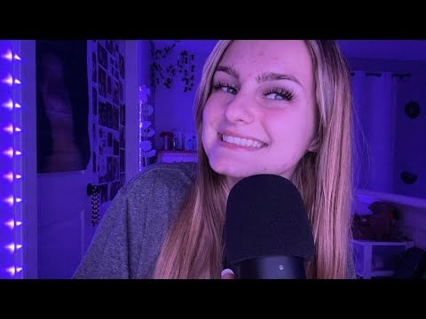 asmr teeth tapping + mouth sounds