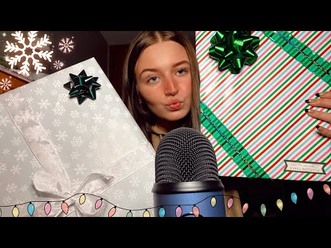 ASMR | TAPPING ON CHRISTMAS PRESENTS