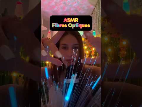 Détente garantie avec cette lampe à fibres optiques 😌✨ #asmr #relaxingsounds #tingles #fibreoptic