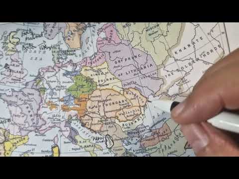 ASMR: The Poorest Kingdoms in Medieval EUROPE | Stats & Facts [ ASMR History & map tracing]