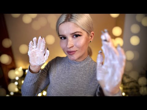 Wanna some foam in your ears? 👂✨ ASMR 3Dio binaural creamy sounds, massage, whispers, breathing