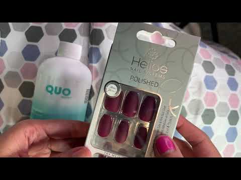 ASMR Whispering Ramble- Doing My Nails for a Holiday Party 🎉