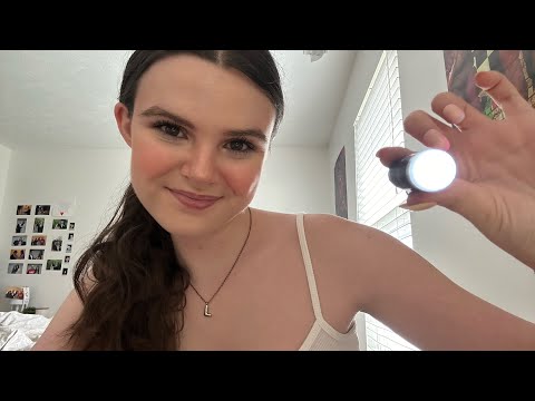 asmr cranial nerve exam!👀👀