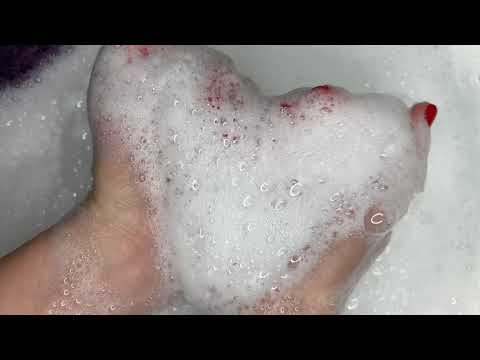 ASMR SOAP SCRATCHING, TAPPING, FOAMING 🧼