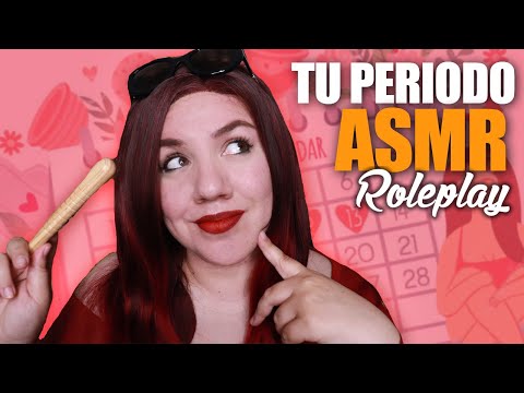 ASMR ROLEPLAY Tu PERIODO Te Visita Parte 2 / ASMR Español Mexico / Murmullo Latino