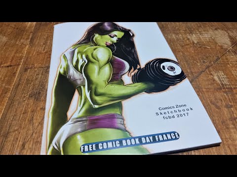 Sketchbook (Free Comic Book Day 2017) - ASMR Français