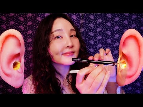 👂🏻 축축, 끈적 귀지 제거 상황극 ASMR｜팅글지수 100%