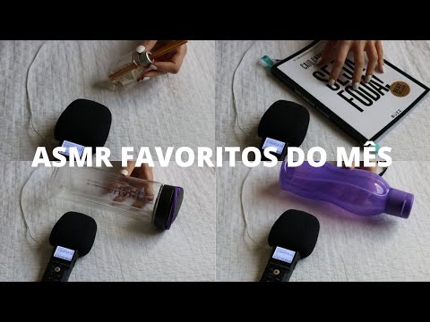 ASMR FAVORITOS DO MES - Bruna ASMR