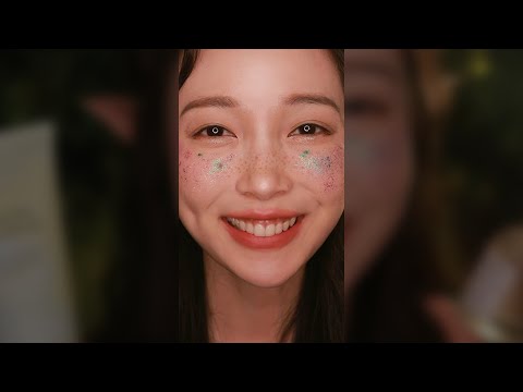 ASMR 엘프 피부관리의 비밀 Elf Relaxes Your Skin #shorts