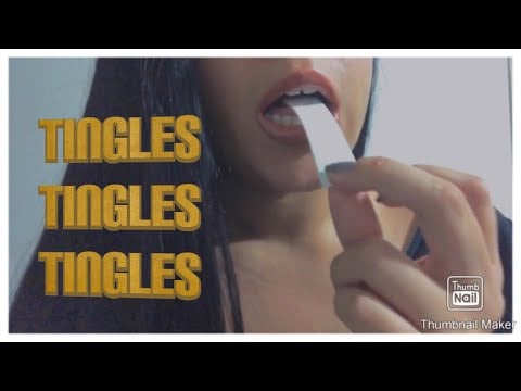 Gum chewing, hand movement and more *ASMR*