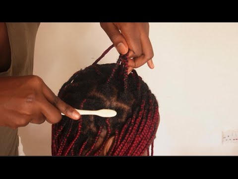 ASMR FAST AND AGGRESSIVE SCALP SCRATCHING BETWEEN BRAIDS FOR YOUR ULTIMATE RELAXATION 😊