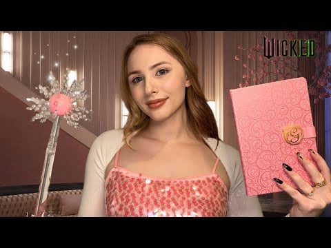 ASMR Roleplay | Glinda Gives You a *POPULAR* Makeover ✨💗🌸 (Wicked: For Good Inspired)