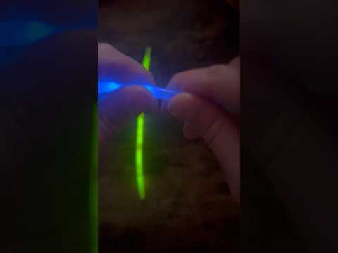 Cracking glow sticks #asmr