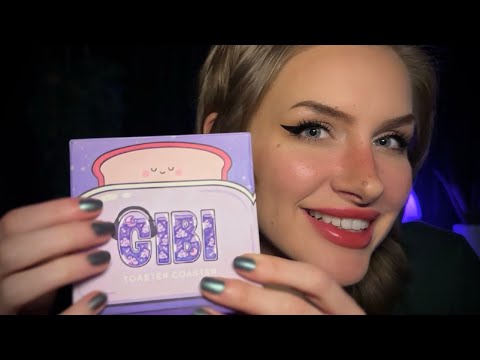 ASMR | Gibi’s Toaster Coaster tapping & spider webs :)