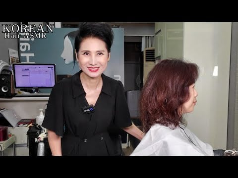 Korean Hair Salon ASMR: Quick & Energizing Sounds for Ultimate Relaxation 🔥⚡