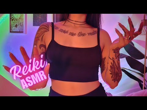 Reiki ASMR lofi l energy healing l finger fluttering l hand movements l hypnotic l relaxing