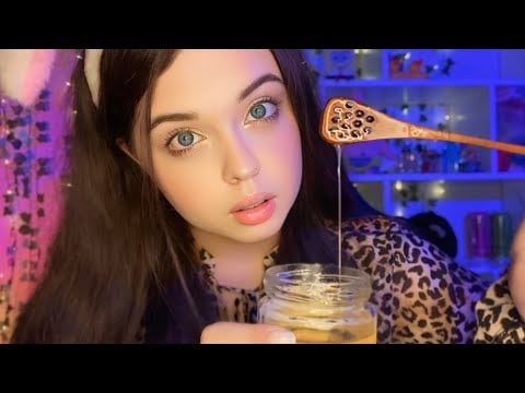 АСМР🍯Ложечка для мёда🤤*слишком приятно, чтобы выключить | ASMR Honey spoon💛