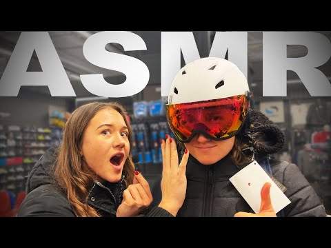 I asked friends to do ASMR (shopping mall edition)
