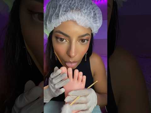 Cuidando do seu pezinho 🤗🦶🏾 #asmrsounds #relaxante #asmrroleplay #asmrvideo