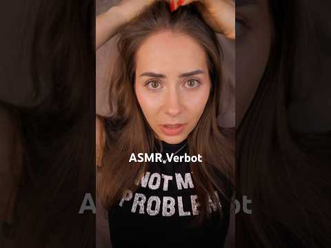 ich hab ASMR Verbot #asmr #asmrshorts