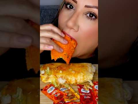NACHO CHEESE HARD SHELL TACOS #asmr #tacobell #food #shorts