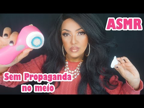 ASMR limpeza de Pele Sussurros #SemPropagandasNoMeio #ASMRbrasil