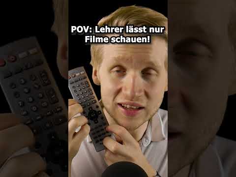 ASMR - POV:  Lehrer lässt nur Filme schauen! #shorts #asmr #roleplay #deutscheasmr