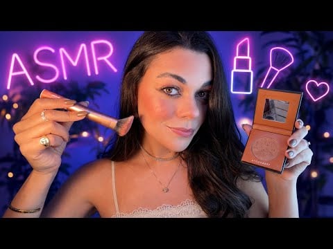 ASMR: Fazendo Sua Maquiagem Até Você Dormir 😴 💄