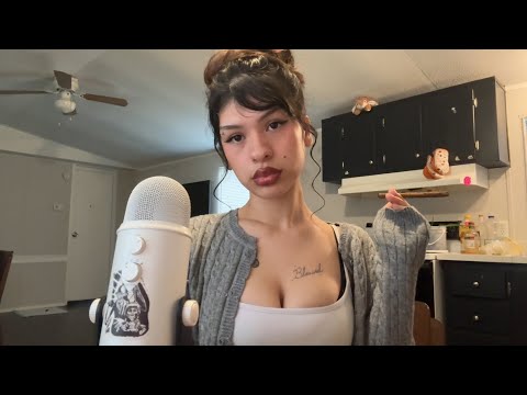 ASMR just smoking (relaxing burning sounds) 