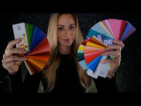 ASMR | Color Analysis Personal Attention Role Play