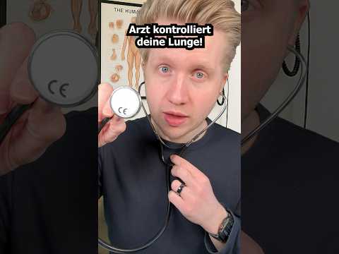 Arzt kontrolliert deine Lunge! #asmr