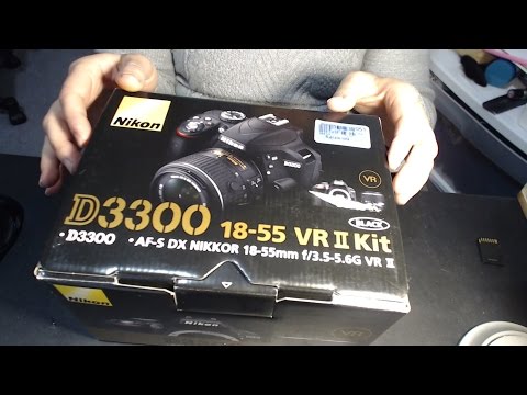 ASMR Unboxing a New Camera - Nikon D3300 - Future Videos in HD