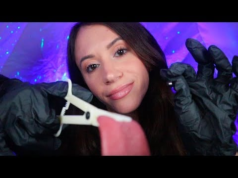 ASMR / Giving You A Tongue Piercing 💎