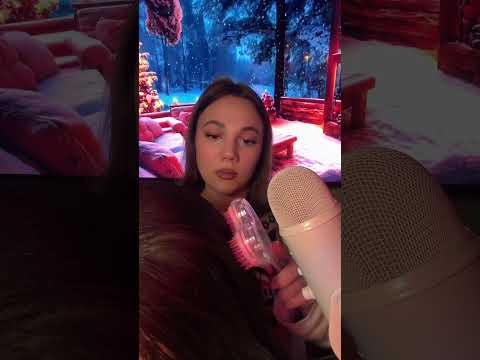 Hair brushing 🪮  From the live broadcast 🎬 #asmr #hsyasmr #asmrsounds #asmrvideo #relaxing